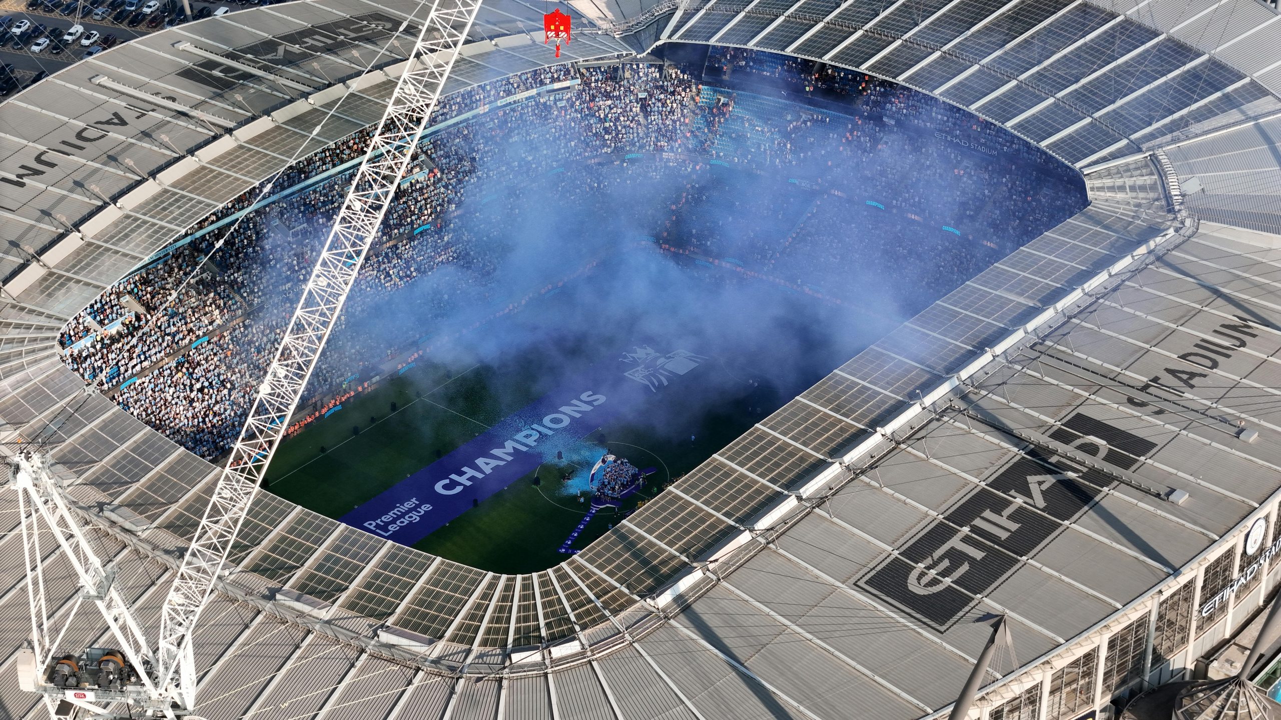 Célébration titre de Champions Manchester City