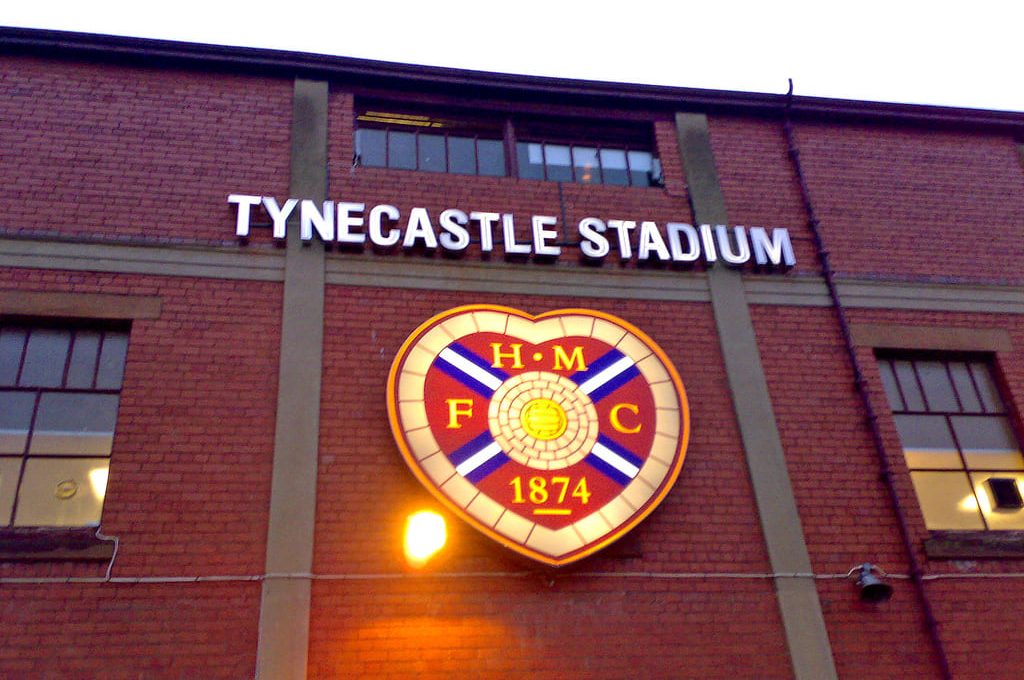 Stade Exterieur Hearts Tynecastle Stadium
