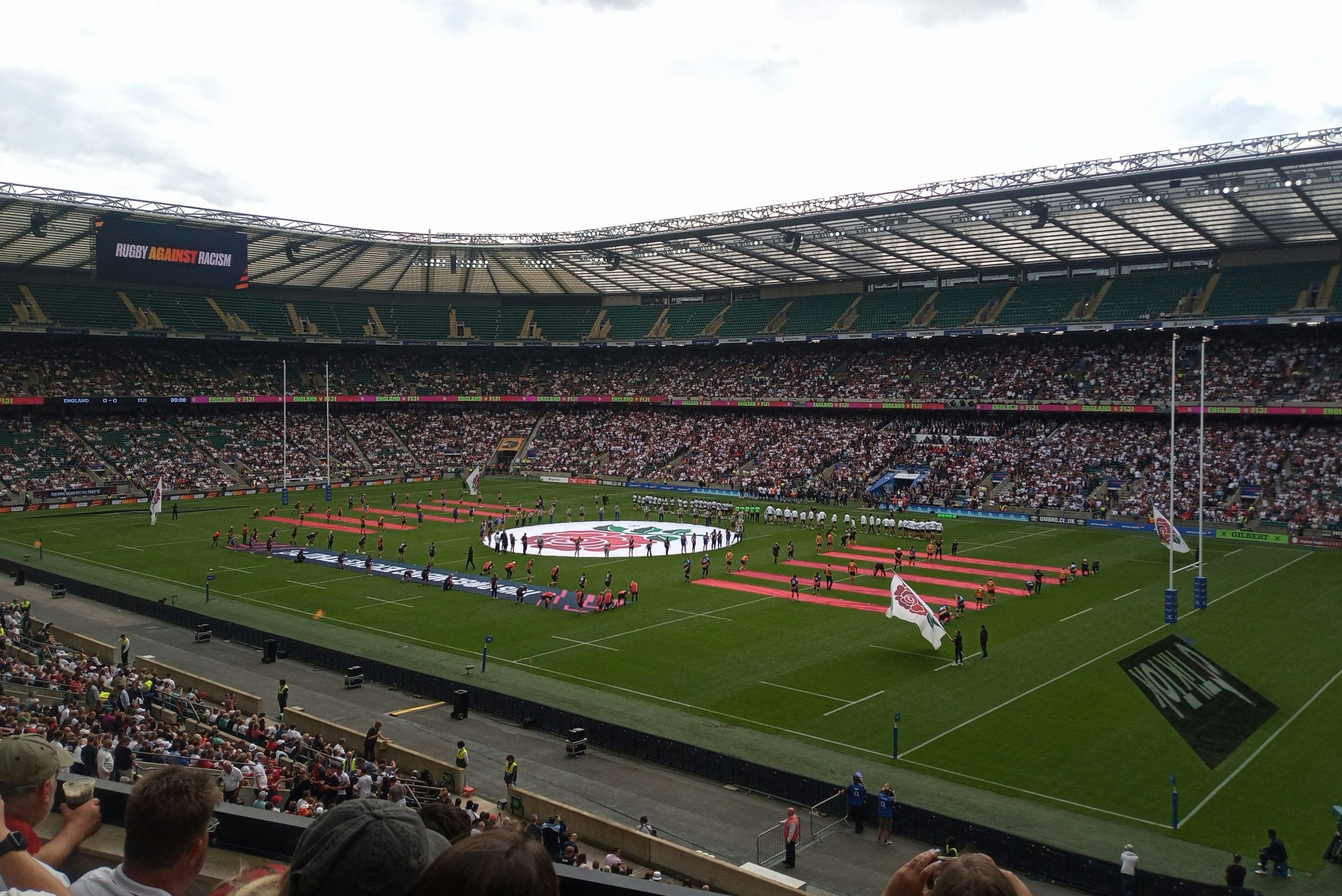 Match de rugby de l'Angleterre à Twickenham - Angleterre vs Fiji