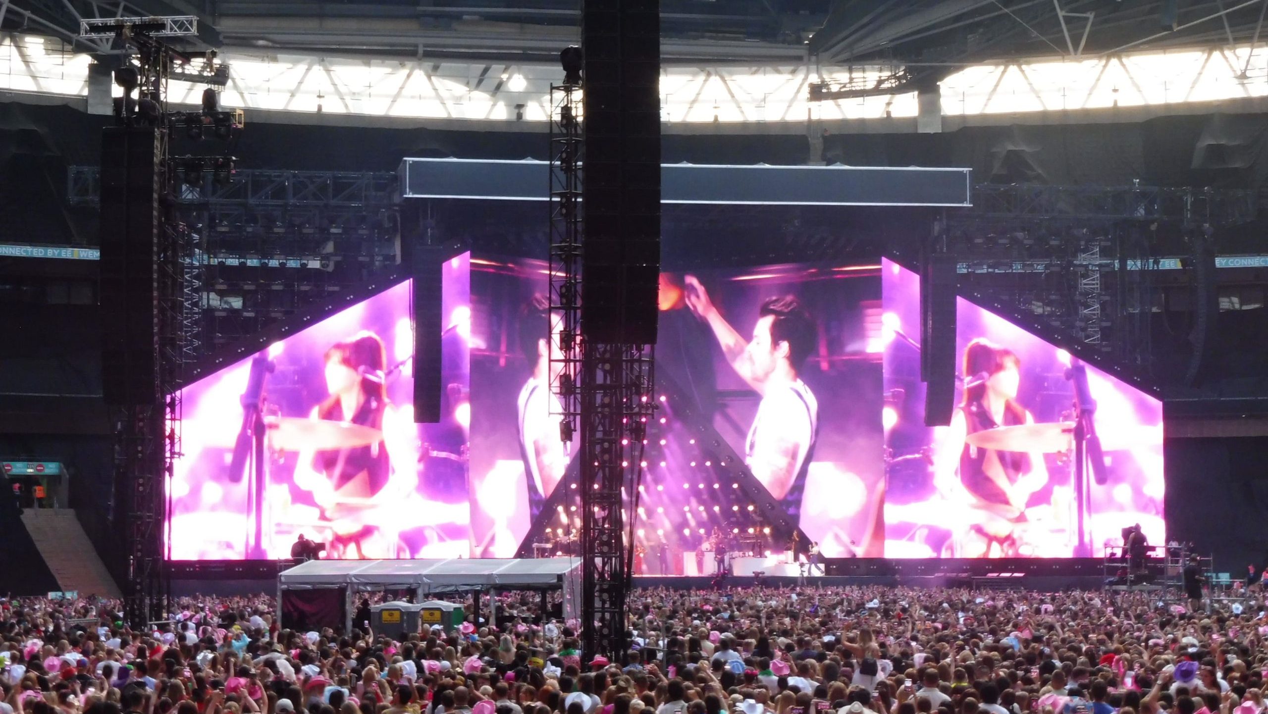 Harry Styles en concert au Wembley Stadium