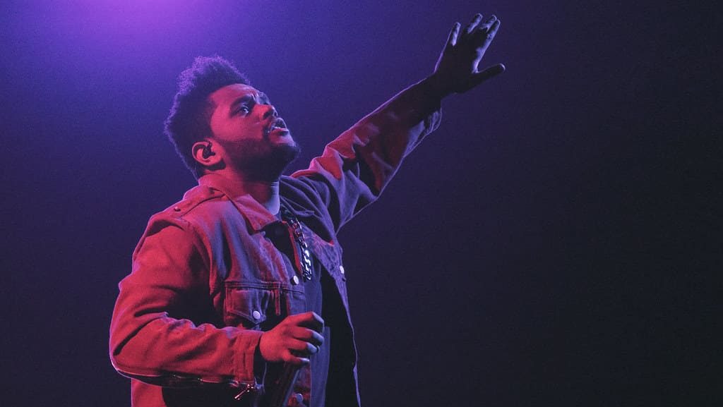 The Weeknd en concert