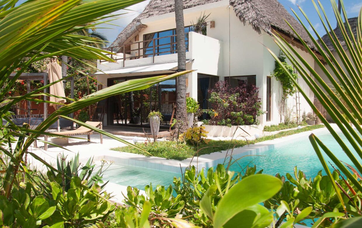 jambiani villas a zanzibar avec piscine et hotel
